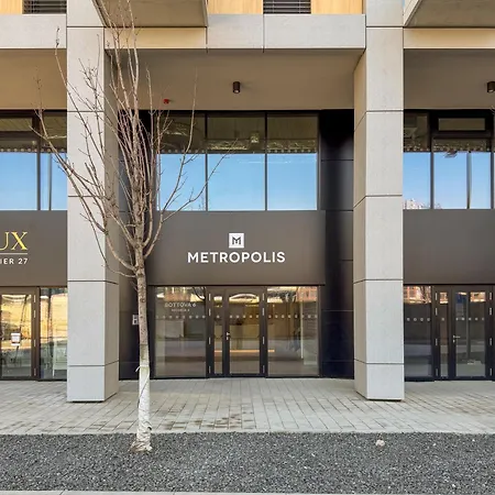 Design Metropolis, Ac, Free Parking דירה *