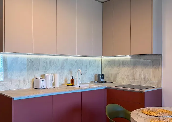 Design Metropolis, Ac, Free Parking Appartement