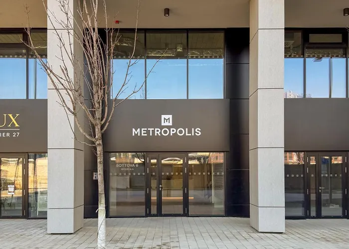 Design Metropolis, Ac, Free Parking Appartement *